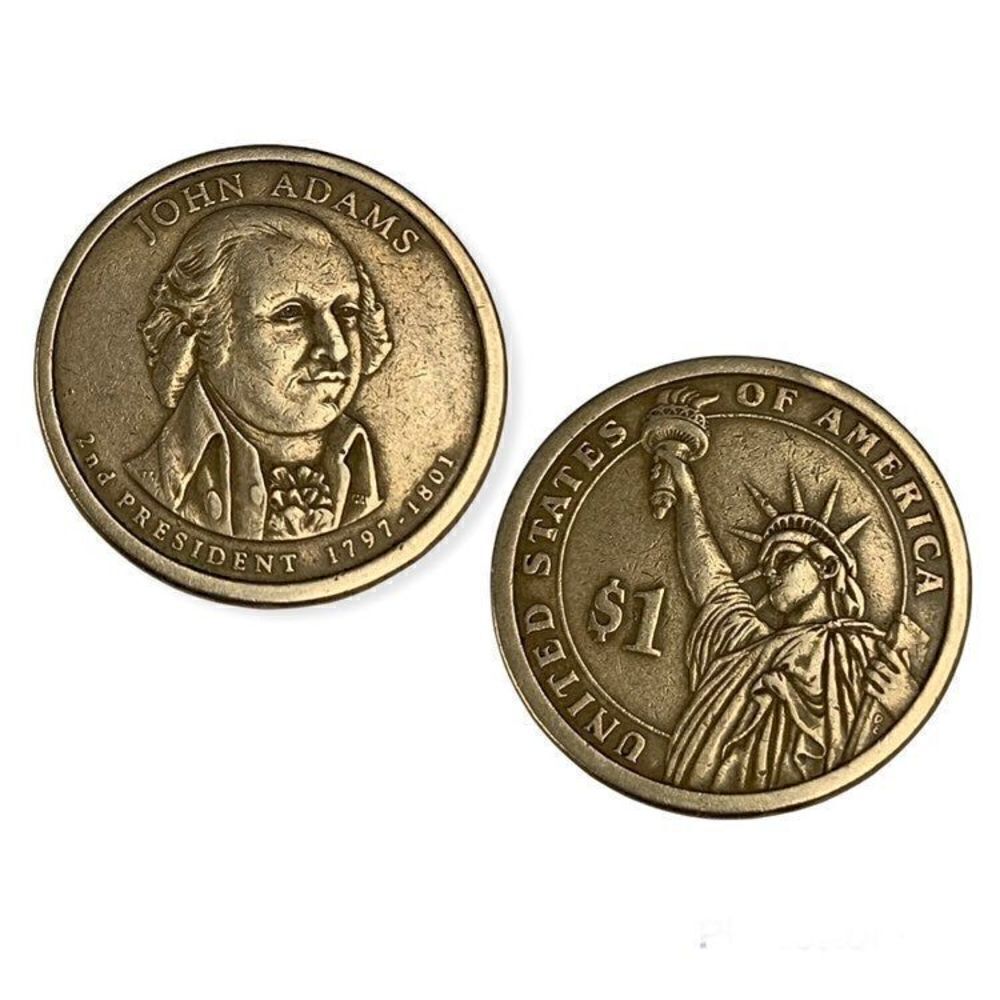 2007 1 dollar JOHN ADAMS coin